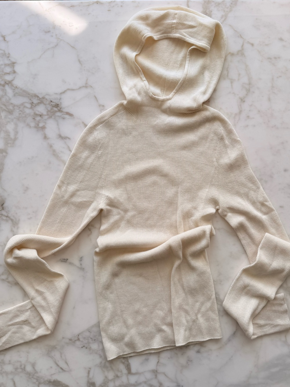 The Frankie Shop White Long Sleeve Knit